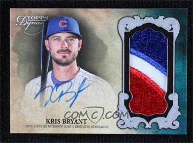 2021 Topps Dynasty - Autograph Patches - Silver #DAP-KB4 - Kris Bryant /5
