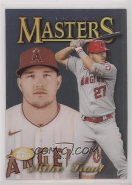 2021 Topps Finest - 1997 Topps Finest Masters #97FM-MT - Mike Trout