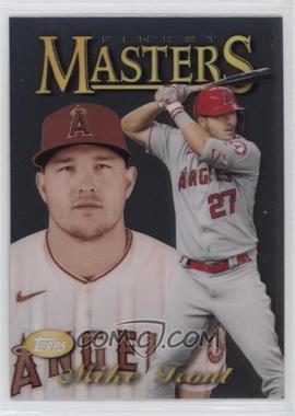 2021 Topps Finest - 1997 Topps Finest Masters #97FM-MT - Mike Trout