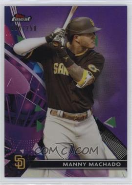 2021 Topps Finest - [Base] - Purple Refractor #31 - Manny Machado /250