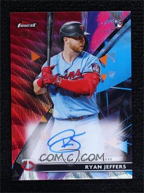 2021 Topps Finest - Finest Autographs - Red Wave Refractor #FA-RJ - Ryan Jeffers /5