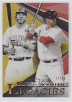 J.D. Martinez, David Ortiz #/50