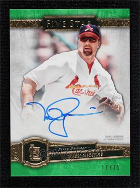 2021 Topps Five Star - Autographs - Green #FSA-MMA - Mark McGwire /15