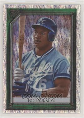 2021 Topps Gallery - [Base] - Green Pattern #91 - Bo Jackson /99