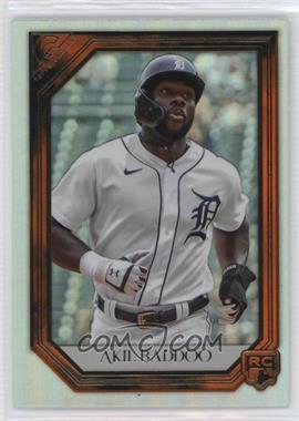 2021 Topps Gallery - [Base] - Orange #74 - Akil Baddoo /25