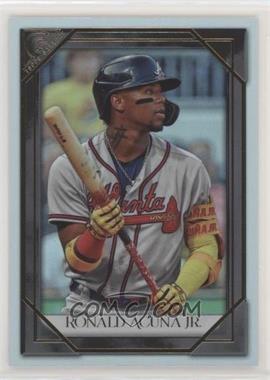 2021 Topps Gallery - [Base] - Rainbow Foil #56 - Ronald Acuña Jr.