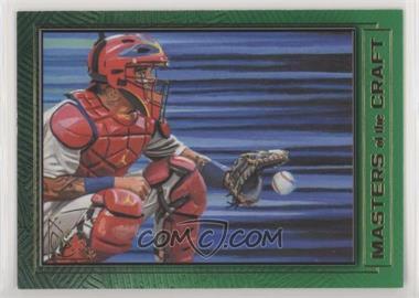 2021 Topps Gallery - Masters of the Craft - Green #MTC-12 - Yadier Molina /250