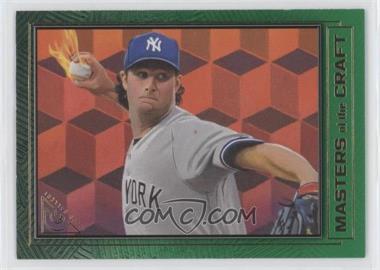 2021 Topps Gallery - Masters of the Craft - Green #MTC-6 - Gerrit Cole /250
