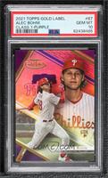 Alec Bohm [PSA 10 GEM MT] #/99