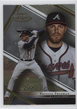 2021 Topps Gold Label - [Base] - Class 1 #92 - Freddie Freeman