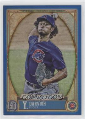 2021 Topps Gypsy Queen - [Base] - Box Topper Chrome Blue Refractor #105.2 - Yu Darvish /99