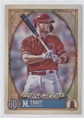 2021 Topps Gypsy Queen - [Base] - Team Script Font Swap #244 - Mike Trout