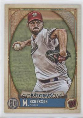 2021 Topps Gypsy Queen - [Base] #238.1 - Max Scherzer