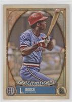 Short Print - Lou Brock