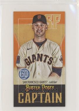 2021 Topps Gypsy Queen - Captains Minis #CM-BP - Buster Posey