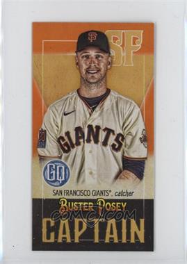 2021 Topps Gypsy Queen - Captains Minis #CM-BP - Buster Posey