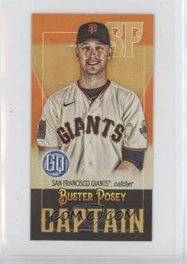 2021 Topps Gypsy Queen - Captains Minis #CM-BP - Buster Posey