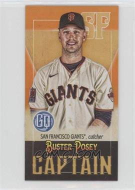 2021 Topps Gypsy Queen - Captains Minis #CM-BP - Buster Posey