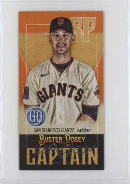 2021 Topps Gypsy Queen - Captains Minis #CM-BP - Buster Posey