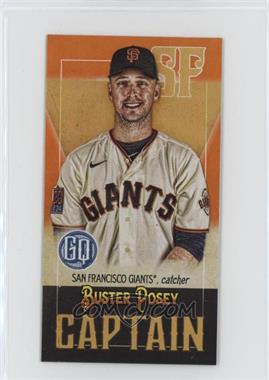 2021 Topps Gypsy Queen - Captains Minis #CM-BP - Buster Posey