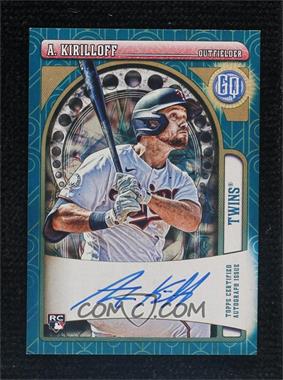 2021 Topps Gypsy Queen - Gypsy Queen Autographs - Blue #GQA-AKI - Alex Kirilloff /99