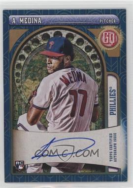 2021 Topps Gypsy Queen - Gypsy Queen Autographs - Blue #GQA-AME - Adonis Medina /99