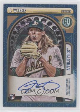 2021 Topps Gypsy Queen - Gypsy Queen Autographs - Blue #GQA-JW - Jordan Weems /99