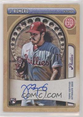 2021 Topps Gypsy Queen - Gypsy Queen Autographs - Team Script Font Swap #GQA-JR - JoJo Romero