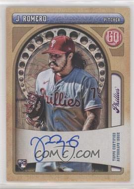 2021 Topps Gypsy Queen - Gypsy Queen Autographs - Team Script Font Swap #GQA-JR - JoJo Romero