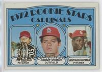 1972 Rookie Stars - Jim Bibby, Jorge Roque, Santiago Guzman