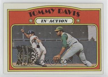 2021 Topps Heritage - 1972 Topps 50th Anniversary Buybacks #42 - In Action - Tommy Davis