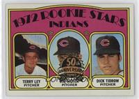 1972 Rookie Stars - Terry Ley, Jim Moyer, Dick Tidrow (50th Anniversary Stamp i…