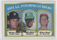 League Leaders - Mickey Lolich, Vida Blue, Wilbur Wood
