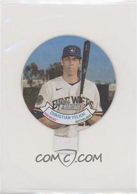 2021 Topps Heritage - 1972 Topps Candy Lids #12 - Christian Yelich