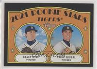 Rookie Stars - Casey Mize, Tarik Skubal #/50