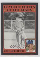 Boyhood Photos of the Stars - Whit Merrifield #/50