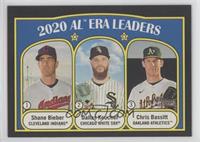 League Leaders - Chris Bassitt, Dallas Keuchel, Shane Bieber #/50