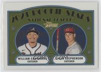 Rookie Stars - William Contreras, Tyler Stephenson #/999