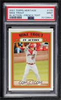 In Action - Mike Trout [PSA 9 MINT]