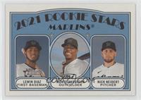 Rookie Stars - Lewin Diaz, Monte Harrison, Nick Neidert