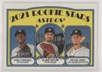 Rookie Stars - Enoli Paredes, Blake Taylor, Taylor Jones