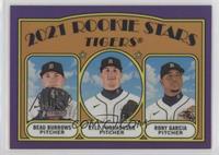 Rookie Stars - Beau Burrows, Kyle Funkhouser, Rony Garcia