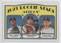 Rookie Stars - Enoli Paredes, Blake Taylor, Taylor Jones [EX to NM]