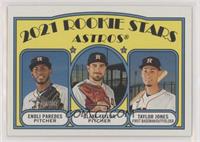 Rookie Stars - Enoli Paredes, Blake Taylor, Taylor Jones