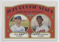 Rookie Stars - Kris Bubic, Triston McKenzie