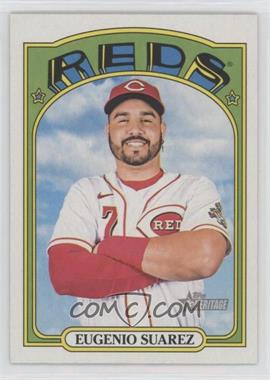 2021 Topps Heritage - [Base] #404 - High Number SP - Eugenio Suarez