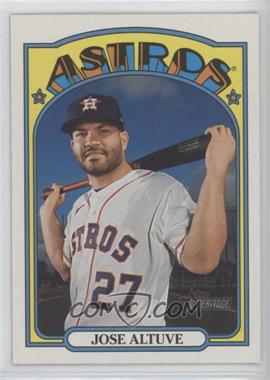 2021 Topps Heritage - [Base] #43.1 - Jose Altuve