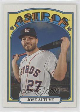 2021 Topps Heritage - [Base] #43.1 - Jose Altuve