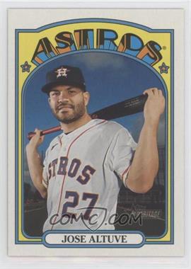 2021 Topps Heritage - [Base] #43.1 - Jose Altuve