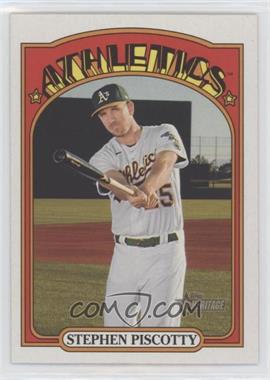 2021 Topps Heritage - [Base] #495 - High Number SP - Stephen Piscotty